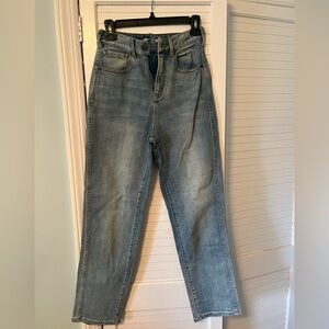 Faherty straight leg blue jeans